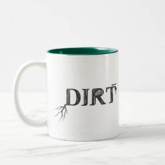 Dirt Nerd - Proud Urban Farmer Tweekleurige Koffiemok