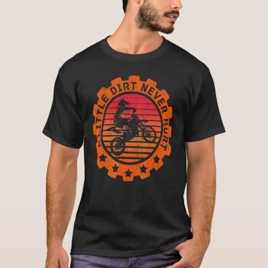 Dirt Nooit Hurt Motorsport Office Racing Mud T-shirt (Voorkant)