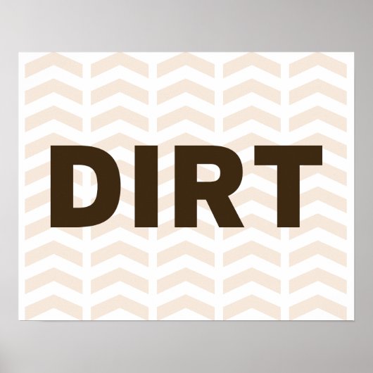 Dirt Poster (Voorkant)