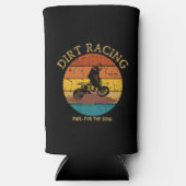 Dirt Racing Fuel voor de Soul Dirt Bike Motorcross Seltzer Blikjeskoeler (Voorkant)