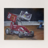 Dirt Racing Legpuzzel (Horizontaal)
