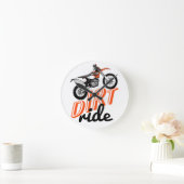 Dirt ride ronde klok (Huis)