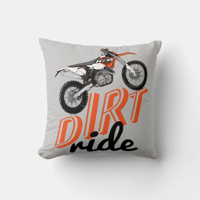 Dirt riders kussen (Voorkant)