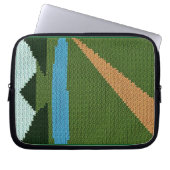 Dirt Road Artisan gehaakte print elektronica tas (Voorkant)