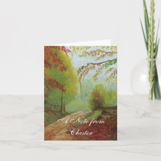 Dirt Road Notitiekaartje (Voorkant)