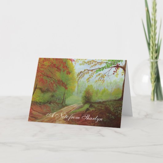 Dirt Road Notitiekaartje (Voorkant)