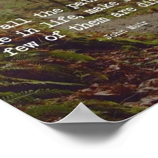 Dirt Road Quote Poster Art (Hoek)