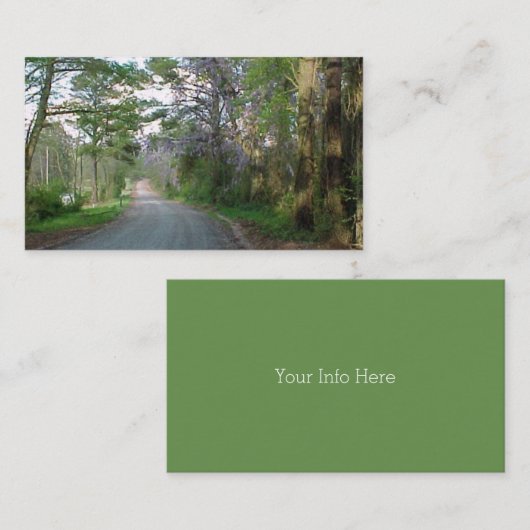 Dirt Road Visitekaartjes (Voorkant / Achterkant)