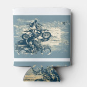 Dirt Track - Motorcross Racing Blikjeskoeler (Achterkant)