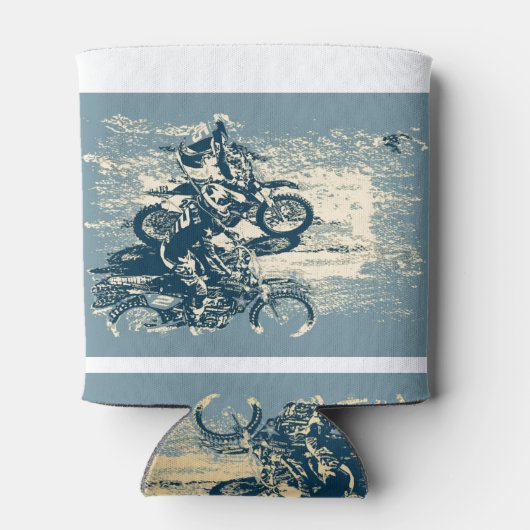 Dirt Track - Motorcross Racing Blikjeskoeler (Achterkant)