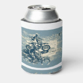 Dirt Track - Motorcross Racing Blikjeskoeler (Blikje Achterkant)