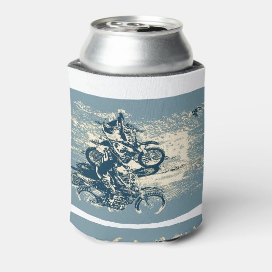 Dirt Track - Motorcross Racing Blikjeskoeler (Blikje Achterkant)