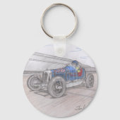 DIRT TRACK RACER-sleutelhanger Sleutelhanger (Voorkant)