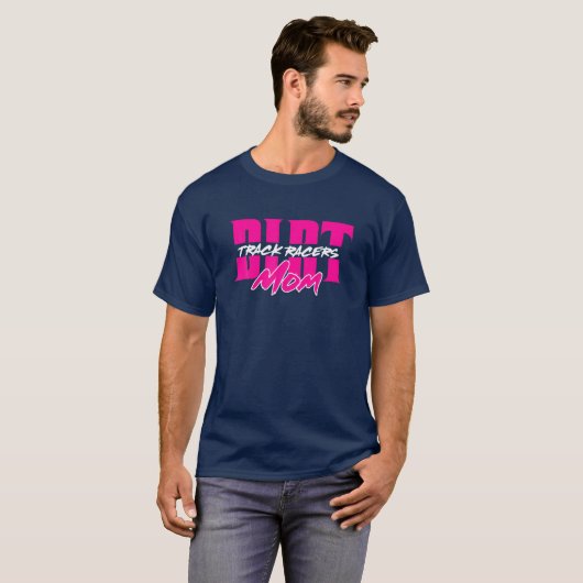 Dirt Track Racers Mam T-shirt (Voorkant volledig)