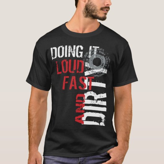 Dirt Track Racing Apparel T-shirt (Voorkant)