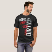 Dirt Track Racing Apparel T-shirt (Voorkant volledig)