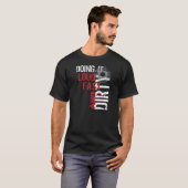 Dirt Track Racing Apparel T-shirt (Voorkant volledig)