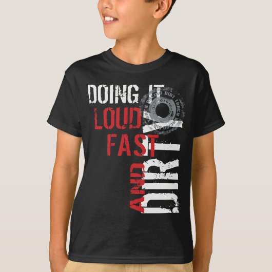 Dirt Track Racing Apparel T-shirt (Voorkant)