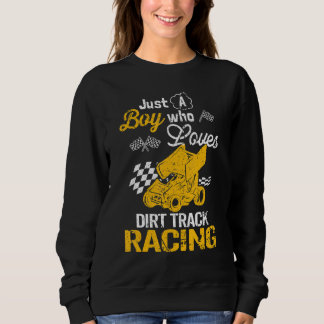 Dirt Track Racing Boy Trui