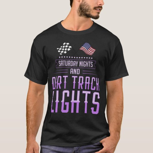 Dirt Track Racing Gift Sprint Car Racing T-shirt (Voorkant)