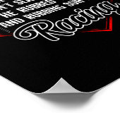 Dirt Track Racing Hij heeft niet gesprongen. Poster (Hoek)