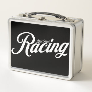 Dirt Track Racing Lunchbox