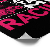 Dirt Track Racing noem me gewoon  en neem me mee Poster (Hoek)