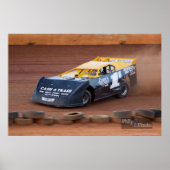 Dirt Track Racing Poster (Voorkant)