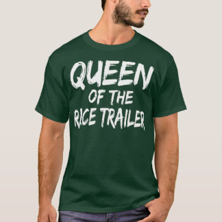 Dirt Track Racing Queen van de racetrailer T-shirt