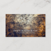 Dirt Wood Effect, Rustic Visitekaartje (Voorkant)
