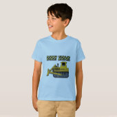 Dirt Zone (Bulldozer) - Kinderen Basic T-Shirt (Voorkant volledig)
