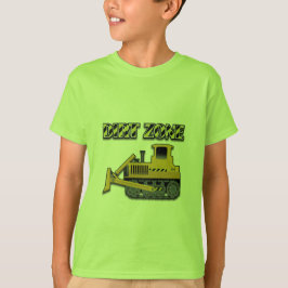 Dirt Zone (Bulldozer) - Kinderen Basic T-Shirt