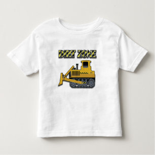 Dirt Zone (Bulldozer) - Toddler Fine Jersey T-Shir Kinder Shirts