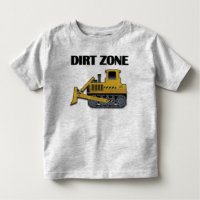 Dirt Zone (Bulldozer) - Toddler Long Sleeve T-Shir