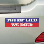 DIRTBAG LIED, WE HEBBEN GEDAAN BUMPERSTICKER (Op auto)