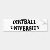 Dirtball University bumper sticker (Voorkant)