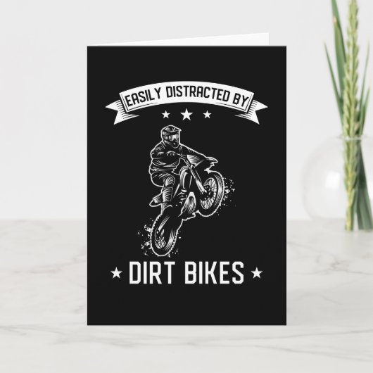 Dirtbike Gifts Kaart (Voorkant)