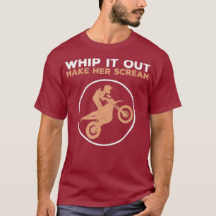 Dirtbike Motocross Grappig Gezegde Dirt Biking T-shirt