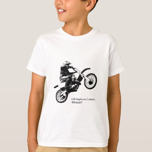 Dirtbike T-shirt (Voorkant)