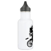 Dirtbike Waterfles (Links)