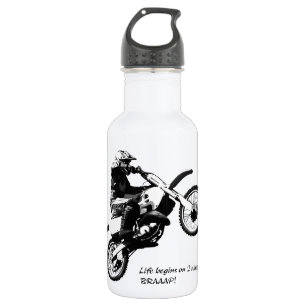 Dirtbike Waterfles