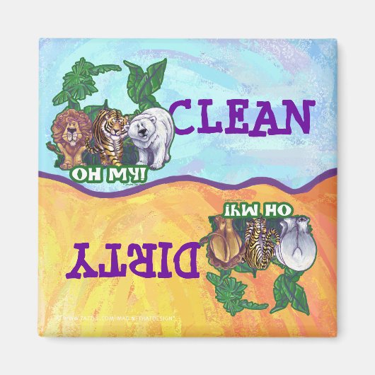 Dirte Clean Dishes Oh mijn Magneet (Voorkant)