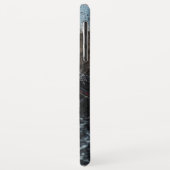 Dirte fietserrider gooit kussen Case-Mate iPhone case (Achterkant/links)