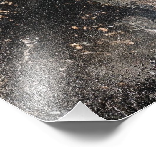 Dirte fietserrider gooit kussen foto afdruk (Hoek)