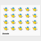 DirthRockChick Ronde Sticker (Vel)