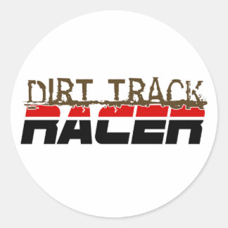 DirtRacer1 Ronde Sticker