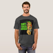 Dirtrack Boogie Neon Racer vintage T-shirt (Voorkant volledig)