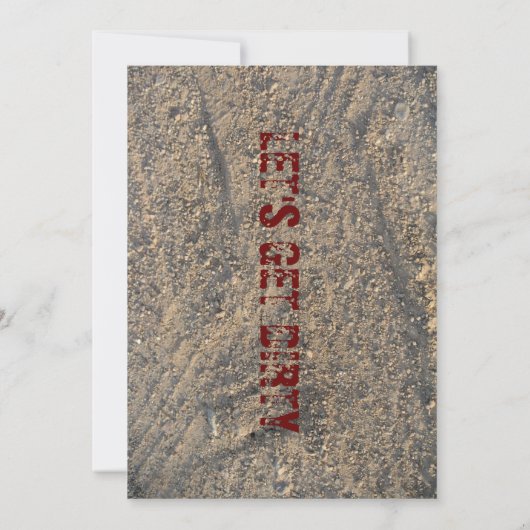 Dirty 30 30th Birthday Kaart (Achterkant)