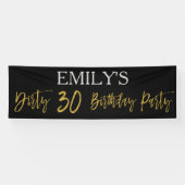 Dirty 30 aankondigingspartij banner (Horizontaal)