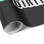 Dirty 30 Birthday Party Blauwgroen Blue Cadeaupapier (Rol Hoek)